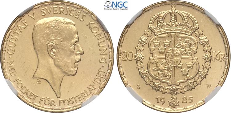 Sweden, Gustaf V (1907-1950), ... 