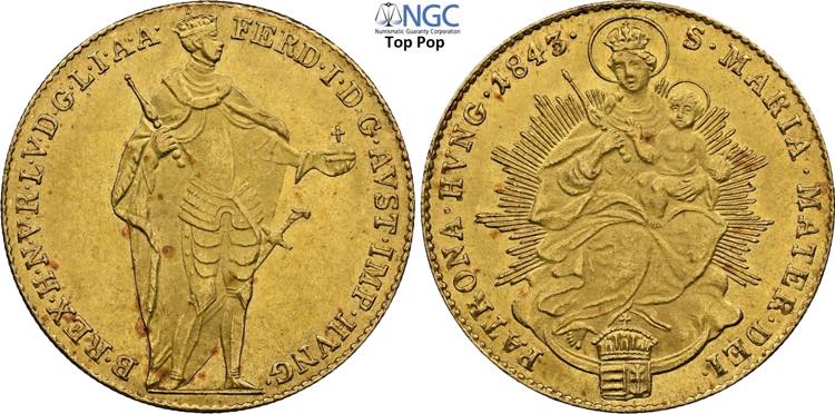 Hungary, Ferdinand I (1835-1848), ... 