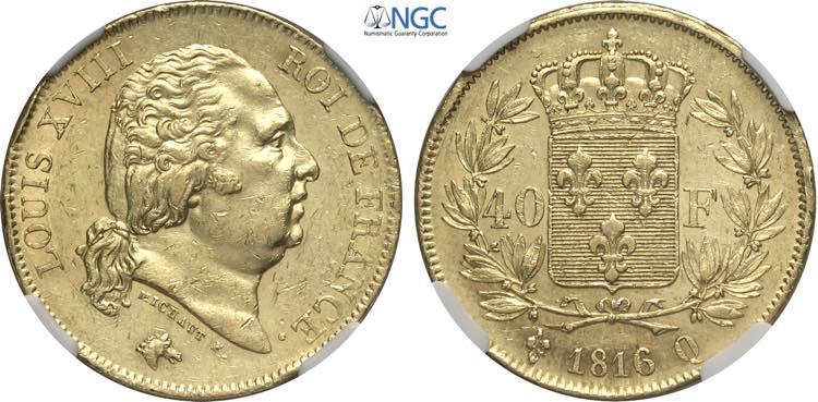 France, Louis XVIII (1814-1824), ... 