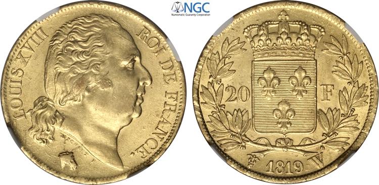 France, Louis XVIII (1814-1824), ... 