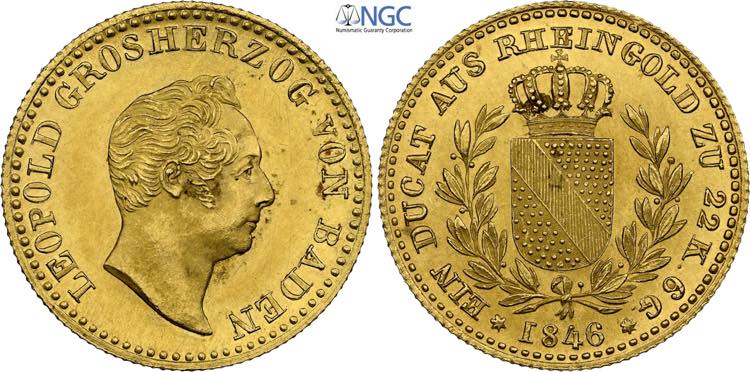 Germany Baden, Leopold I ... 