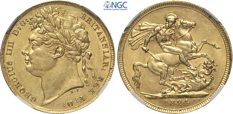 Great Britain, George IV ... 