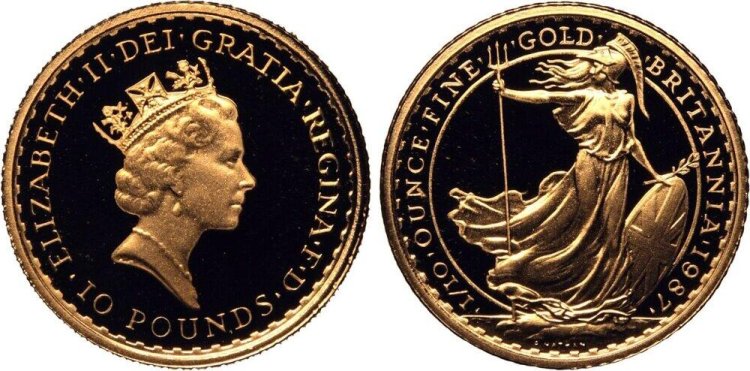 Great Britain 10 Pounds Proof ... 