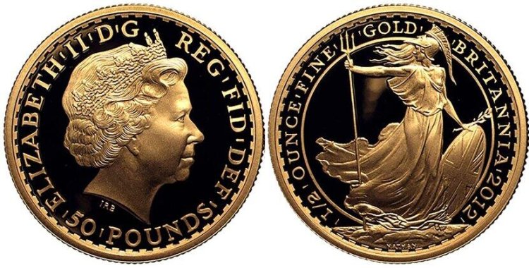 Great Britain 50 Pounds 1987- (1/2 ... 