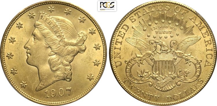 USA 20 Dollars Liberty 1907 ... 