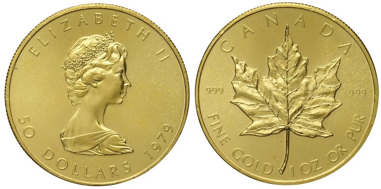 Canada 50 Dollari 1979- ... 