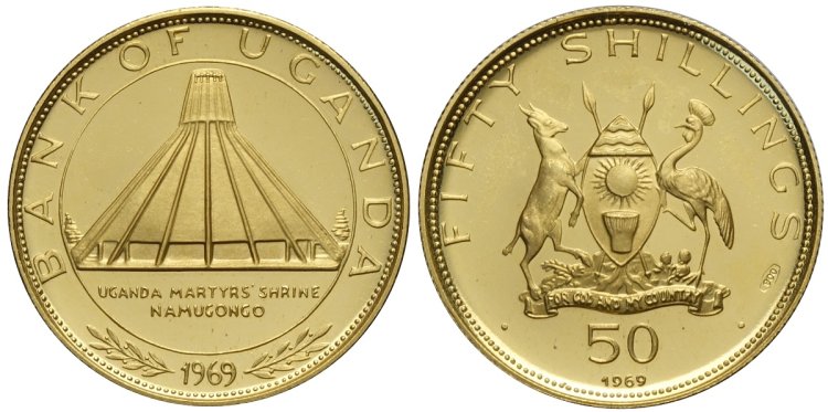 Uganda 50 Scellini ... 
