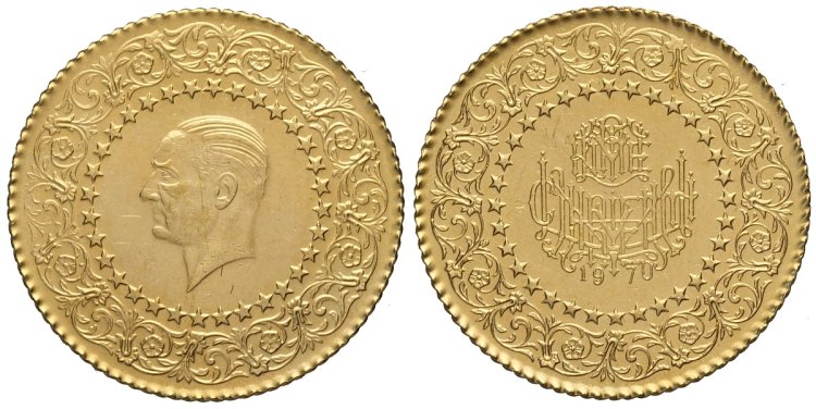 Turchia 50 Piastre Ziynet ... 