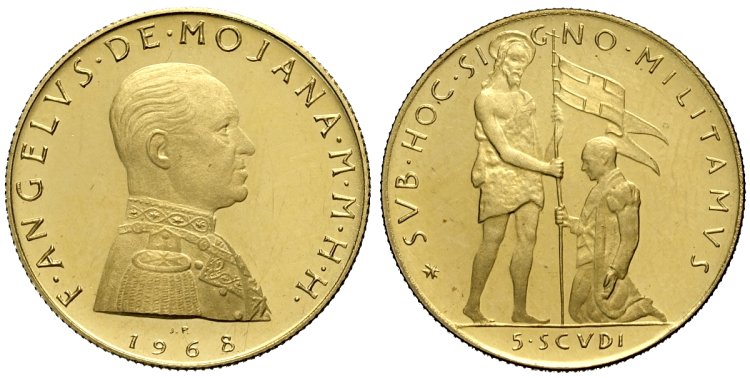 Malta SMOM 5 Scudi ... 