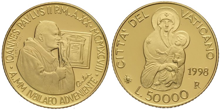 Vaticano 50000 Lire ... 