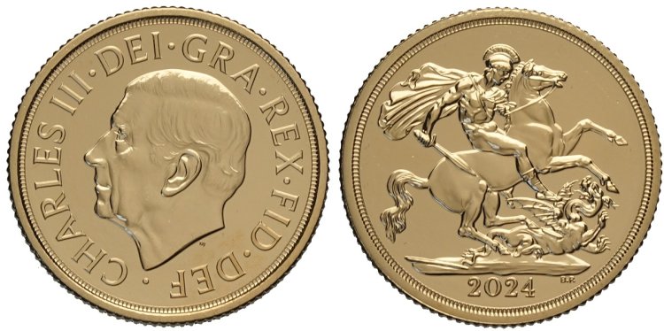 Gran Bretagna, Carlo III, Sterlina ... 