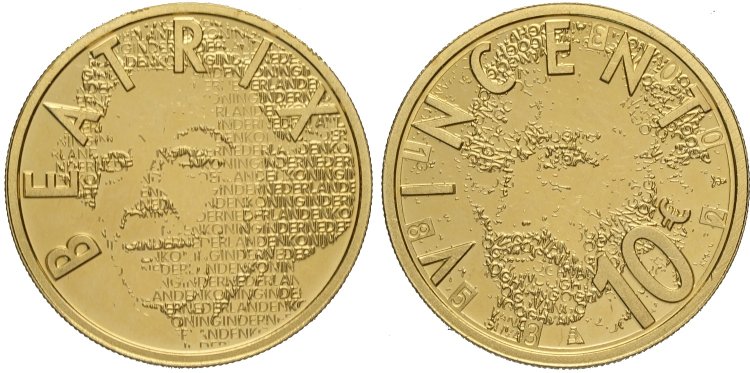 Netherlands 10 Euro ... 