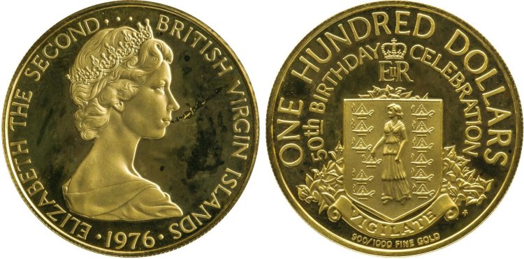 Isole Vergini 100 Dollari ... 