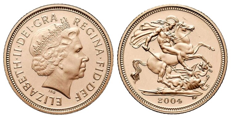 Great Britain, Elizabeth II, Half ... 