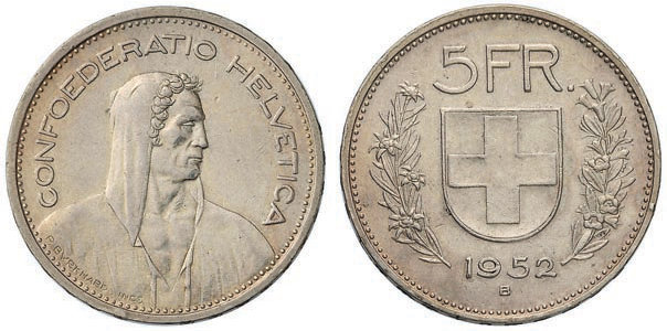 Svizzera 5 Franchi ... 