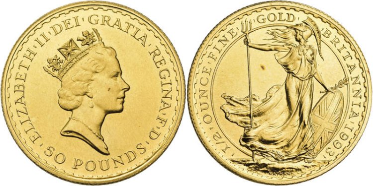 Gran Bretagna 50 Pounds 1987- (1/2 ... 