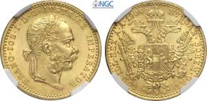 Austria, Franz Joseph I (1848-1916), Ducat ... 