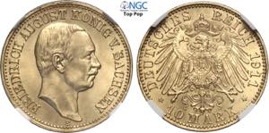 Germany Saxony-Albertine, Friedrich August ... 