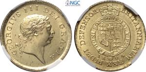 Great Britain, George III (1760-1820), 1/2 ... 