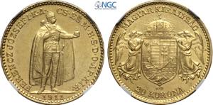 Hungary, Franz Joseph I (1848-1916), 20 ... 