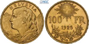 Switzerland, Federal State (1848-), 100 ... 