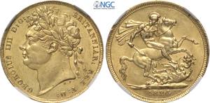 Great Britain, George IV (1820-1830), ... 