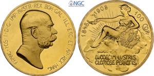 Austria, Franz Joseph I (1848-1916), Proof ... 