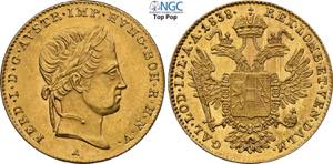 Austria, Ferdinand I (1835-1848), Ducat ... 