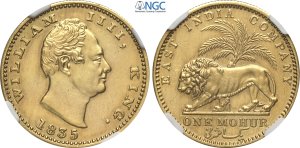 &nbsp;

India British, William IV ... 