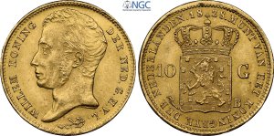 Netherlands, William I (1813-1840), 10 ... 