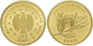 Germania 20 Euro 2010- (1/8 Oncia) 3.89 ... 