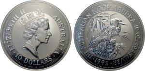 Australia 10 Once&nbsp;Ag 999/1000 g 311 ... 