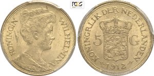 Netherlands, Wilhelmina I (1890-1948), 5 ... 