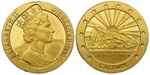 Gibilterra 1/5 Corona 1990-2003 (1/5 ... 